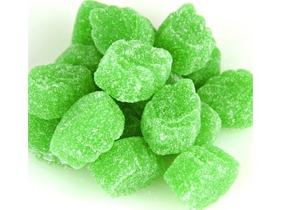 Grüne Minze Blätter