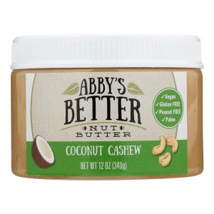 Abby's Better – Kokosnussbutter aus Cashew, 12 Oz