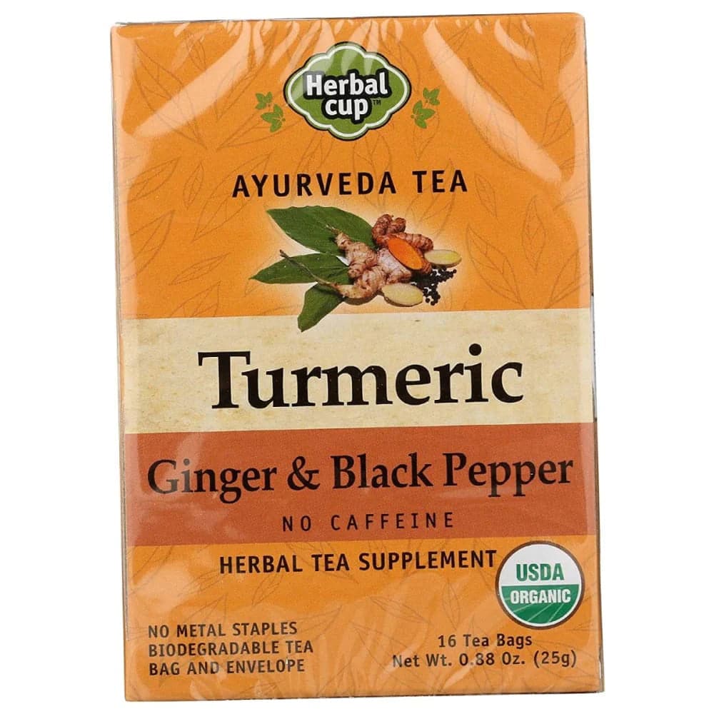 Herbal Cup – Tee Ingwer Schwarzer Pfeffer 16 Teebeutel,.88 oz