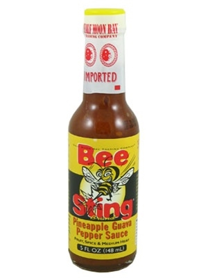 Biene Sting Ananas Guave Pfeffer Sauce