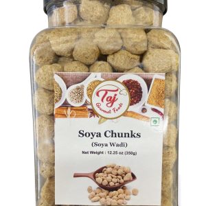 TAJ Soya Chunks, Soya Vadi ( hocheiweiß), 350g (12,35oz)