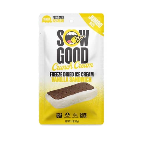 Sow Good Vanille gefriergetrocknetes Eis