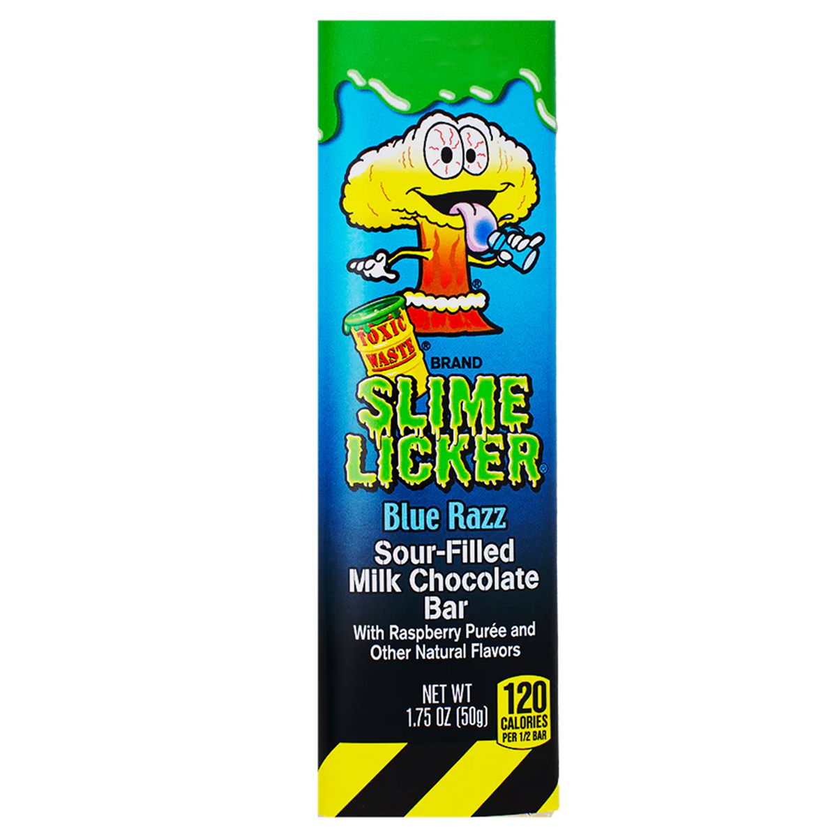 Toxic Waste Slime Licker Blau Razz sauer-filled Milchschokolade