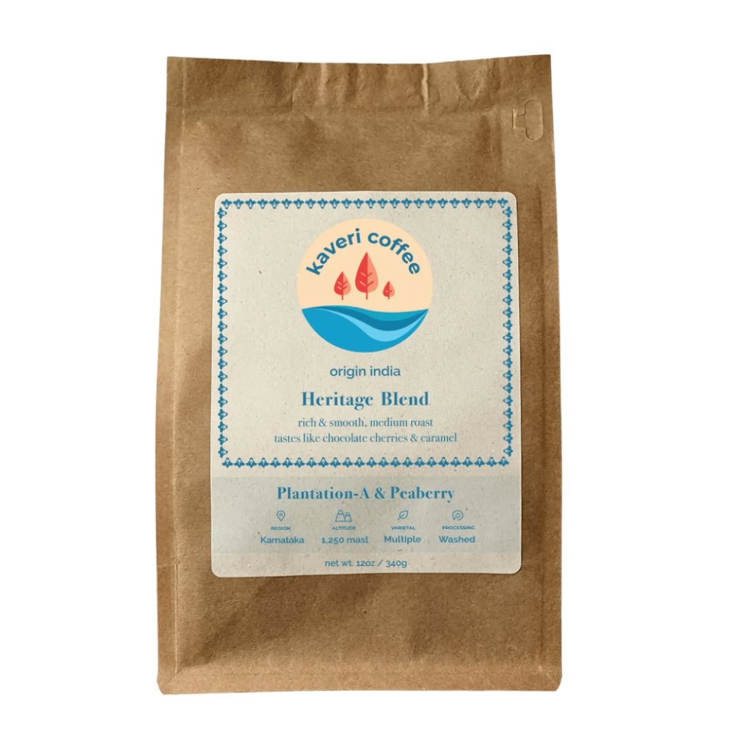 Blend – Heritage – mittel Roast (ganz Beans) Taschen – 6 Beutel x 12 Unzen
