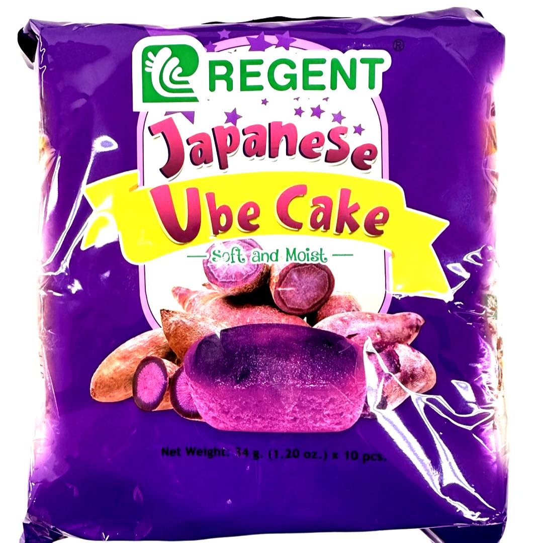 Regent Japanischer UBE Kuchen – 10 Stück – 340 G