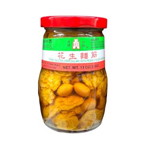 Oriental Mascot Fried Gluten (unregelmäßig) mit Erdnuss in Sojasauce