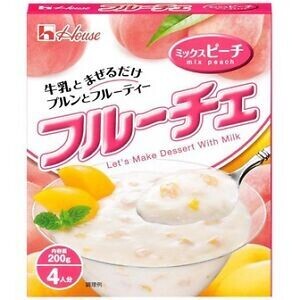 Sehr reich & lecker, “Furuche”, Milch & Früchte Gelee Mischung, Pfirsich Geschmack, 200g