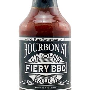 CaJohn’s Bourbon Street Fiery BBQ Soße. – 16oz
