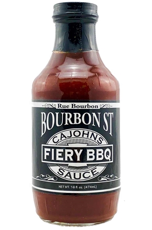 CaJohn's Bourbon Street Fiery Grillsauce, 16oz
