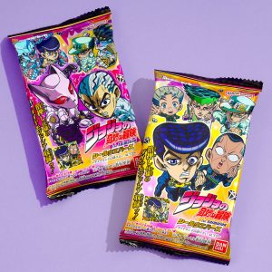 jojo s bizarren Abenteuer Niformation Waffel mit Aufkleber 5