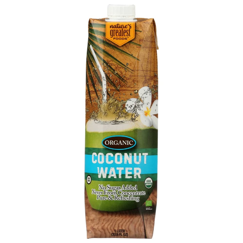 Nature's Greatest – Bio Kokoswasser, 33,8 fl oz