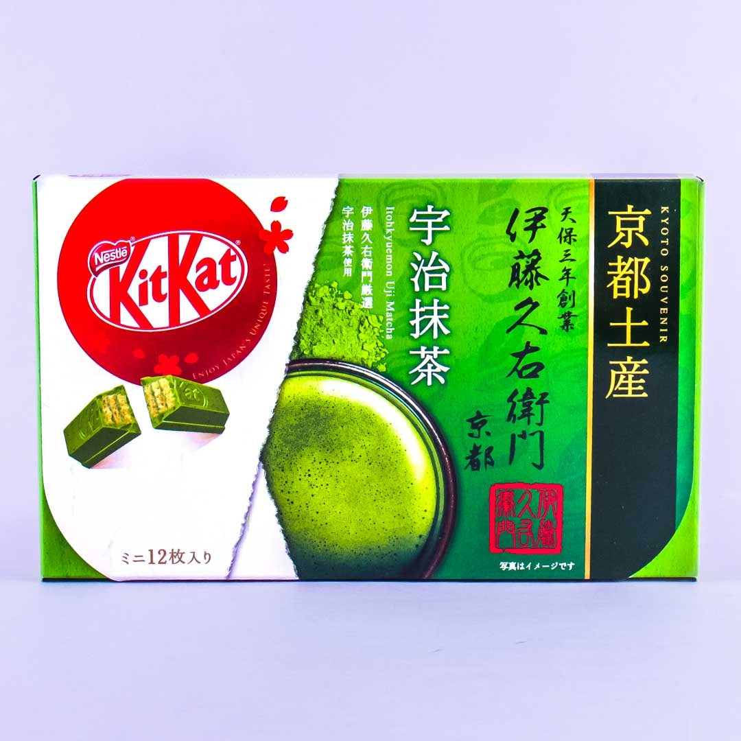 Kit Kat Kyoto Souvenir Schokolade – Kyuemon Ito Uji Matcha