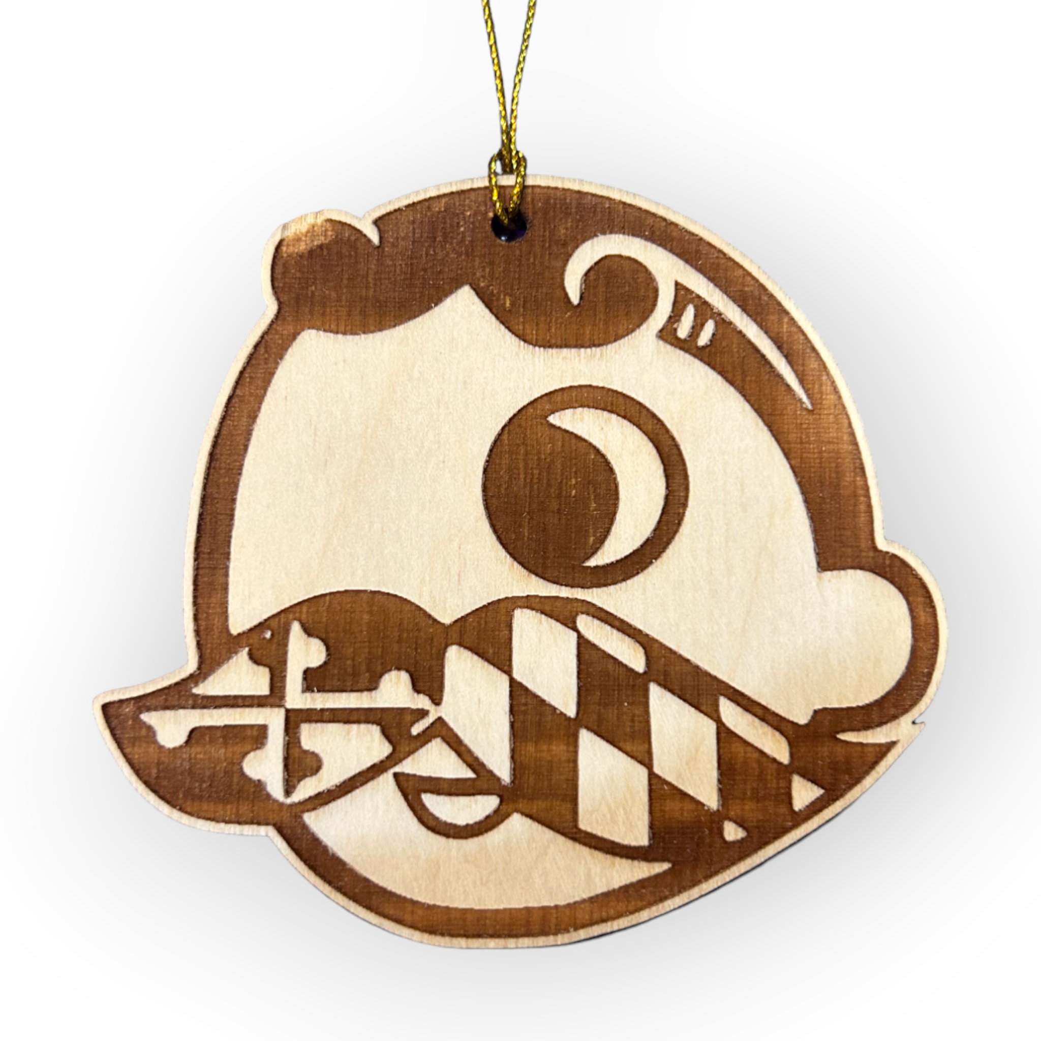 Leroy Weihnachtsschmuck Natty Boh Flagge Schnurrbart