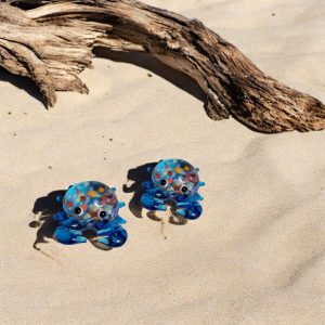 Tiny Glass Blaue Krabbe