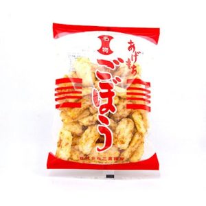 Sanshi, Agemochi Gobo, Crispy Reisknacker, Klette, – 115g