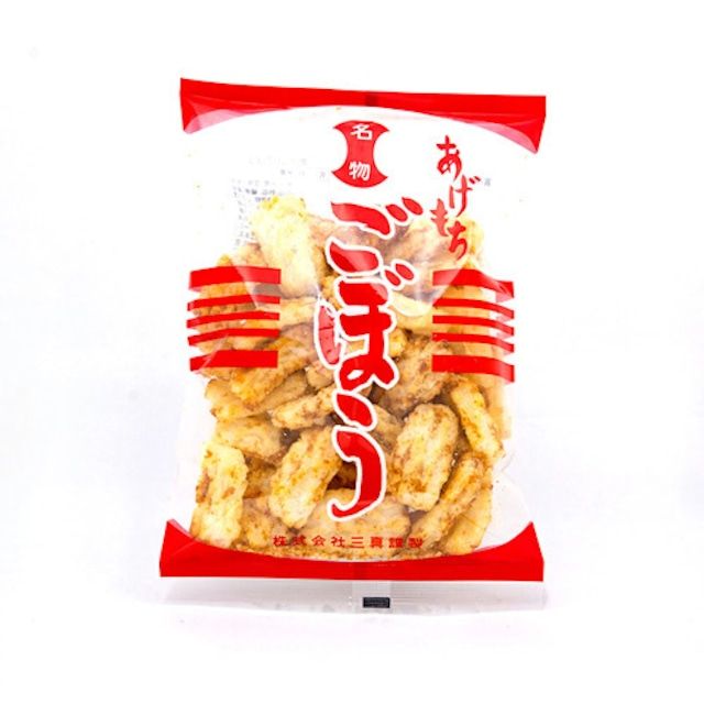 Sanshi, Agemochi Gobo, knusprig Reis Cracker, Klette, 115g