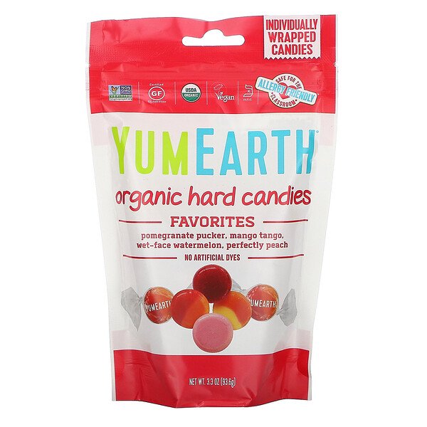 Genießen Sie YumEarth Bio hart Süßigkeiten – pur, lecker, süß