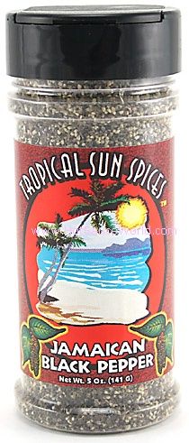 Tropical Sun Jamaikanischer schwarzer Pfeffer, 5oz