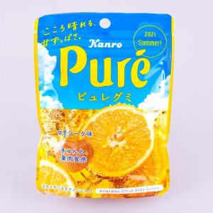 Kanro puré Fruchtgummi – Amanatsu soda