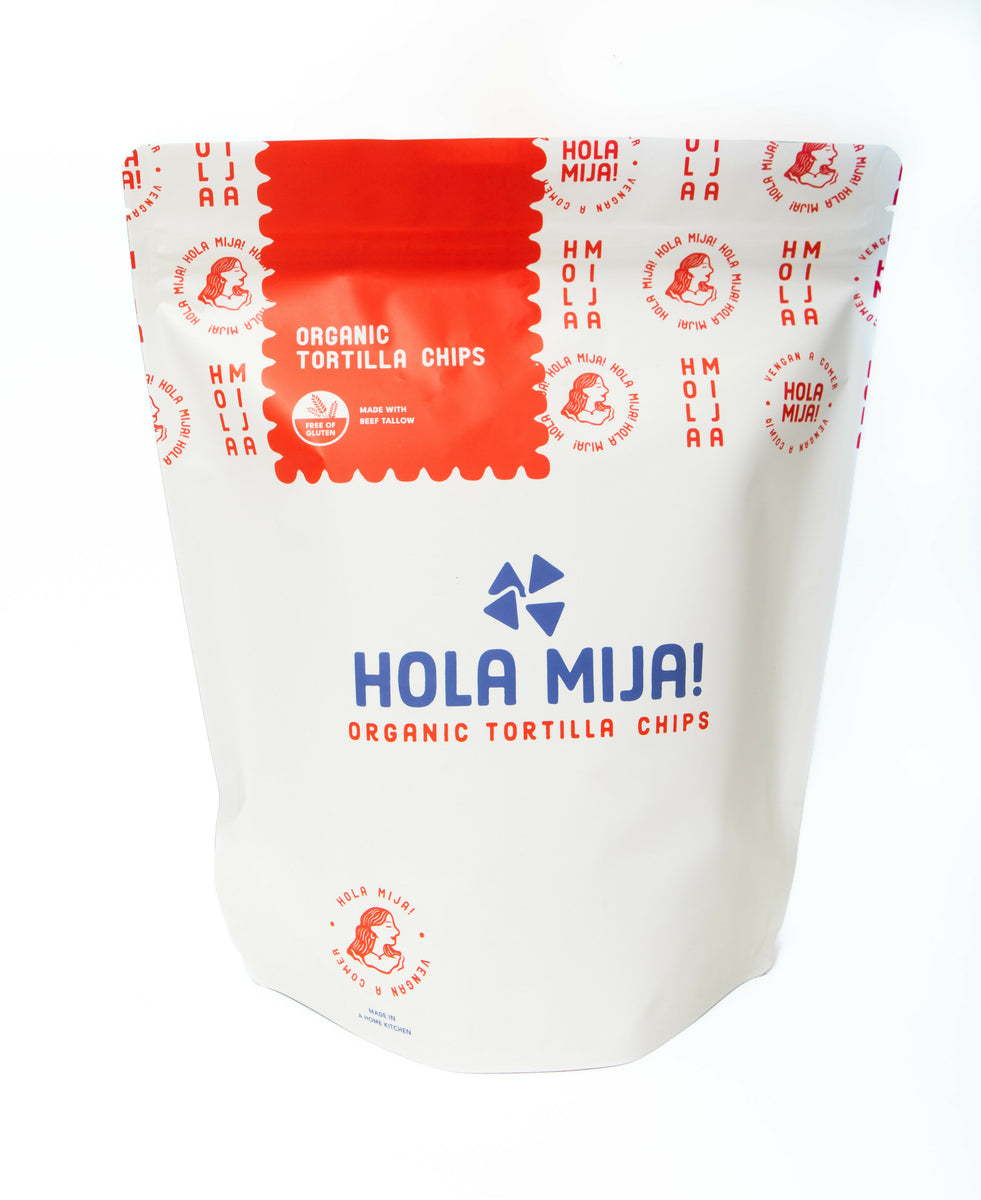 Hola Mija Tortilla Chips, Bio-Tasche – 7oz Tasche