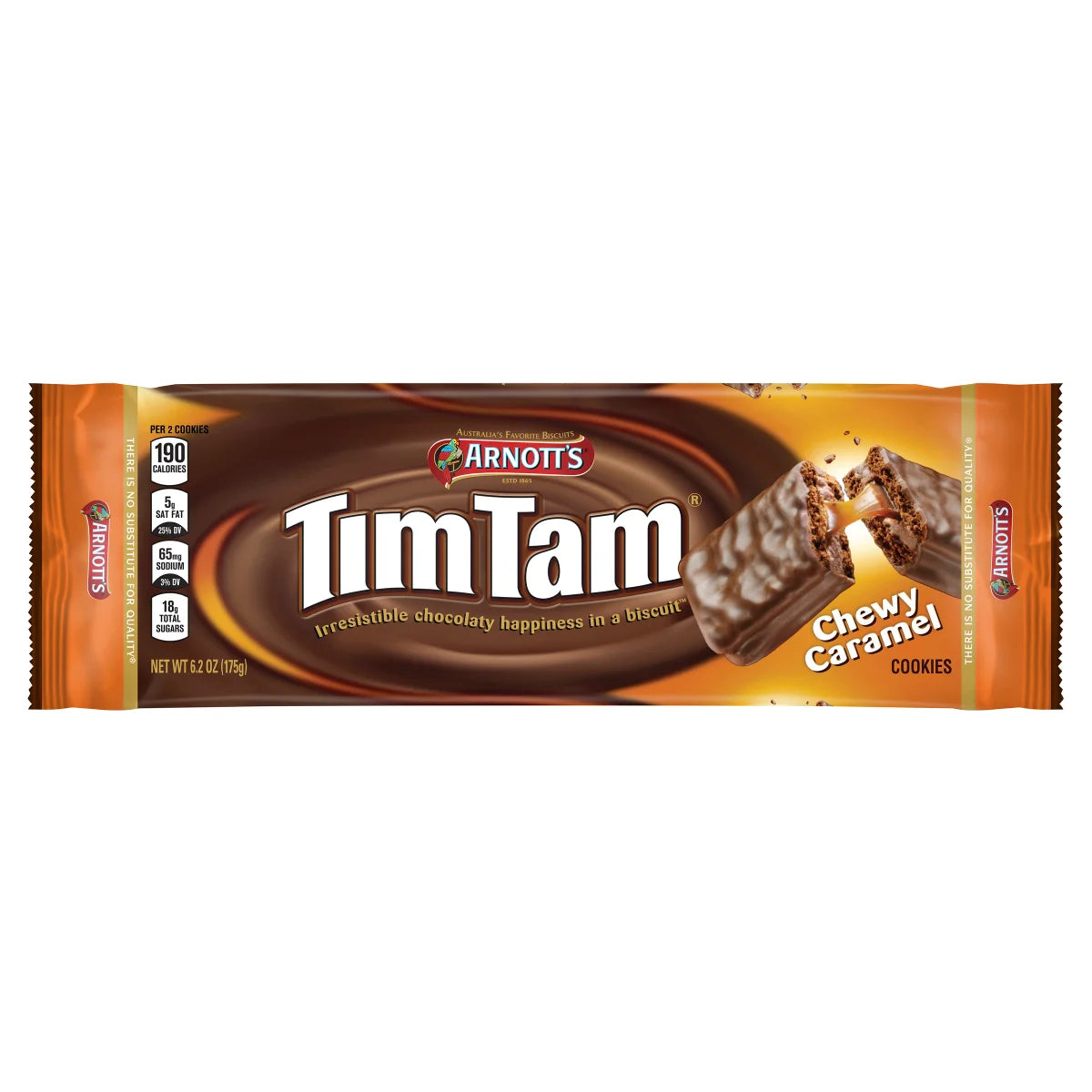 Tim Tam weich zum Kauen Karamell Kekse 200g – Australien (Fall von 12)