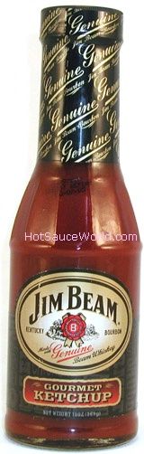 Jim Beam Gourmet Kentucky Bourbon Ketchup, 12oz