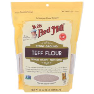 Bob's Red Mill Mehl, Teff, 20 Oz – 4er Packung
