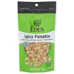 EDEN FOODS SEED Kürbis scharf 4 OZ – Packung mit 1 Stück