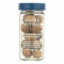 Morton & Bassett Muskatnuss ganz, 2,2 Oz – Packung mit 3