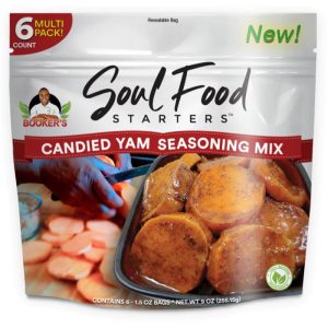 Booker’s Soul Food – Starter Würzmischung kandierten Yams, 9 Unzen – Packung o