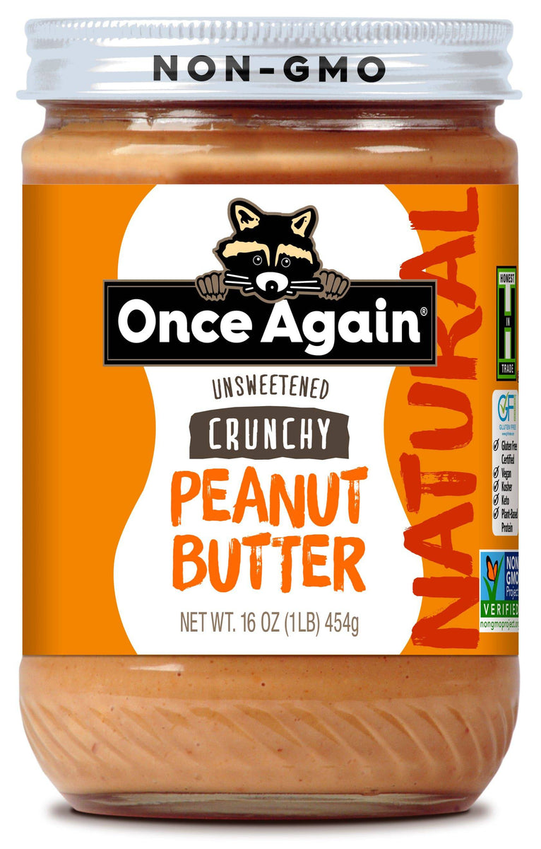 Erdnussbutter, knackig