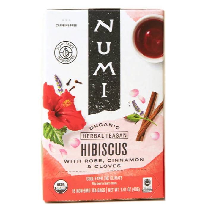 Numi Bio Hibiskus-Tee: Erfrischend Bio-Brau