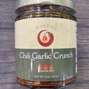 Ibarra’s Chili Knoblauch Crunch Medium heiß – 300g