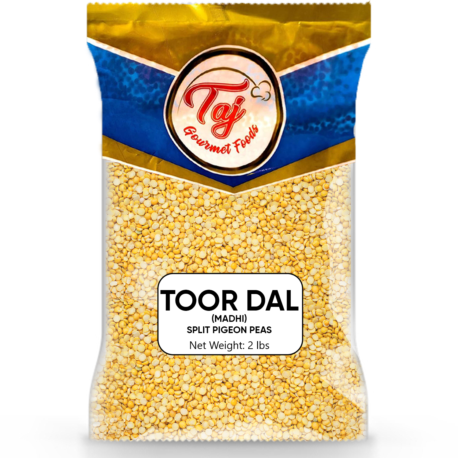 Taj Toor Dal (verschiedene Größen verfügbar)