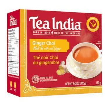 Tee Indien Ingwer Chai Tee (Teebeutel) 6,43 oz (182g)