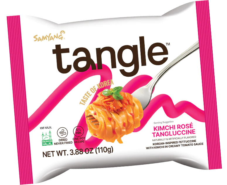 Samyang Tangle Kimchi Rose Ramen