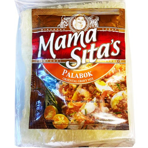 Mama Sita's 2 in 1 – Palabok Oriental Gravy Mischung mit Palabok Nudeln inklusive – 227 G