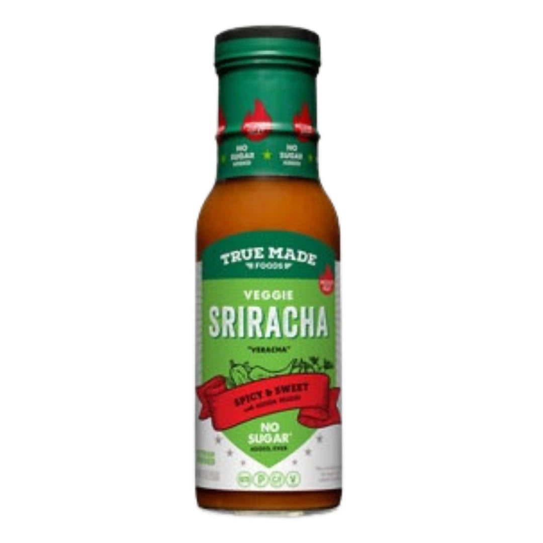 True Made Veggie Sriracha Veracha Flaschen – 6 Flaschen x 9oz Etui