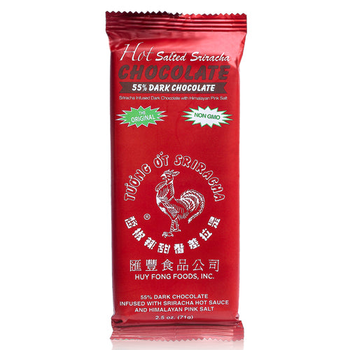 Heiß gesalzen Sriracha Schokolade 55% Dunkle Schokolade – 71g