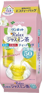 Itoen, ein Topf, entspannen Jasmin Tee, nicht süß, 50 Packung darin