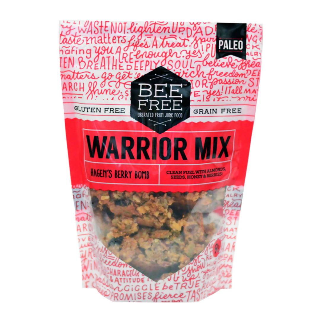 Bee Free Warrior Mischung: Hagen's Berry Bomb Granola, glutenfrei, getreidefrei – 12 Beutel x 9oz