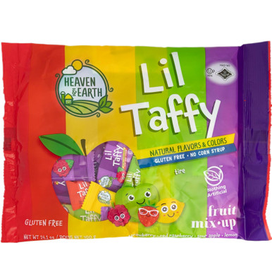 Hinzufügen Hinzugefügt Himmel & Erde Passah Lil Taffy Obst Mischung Up, glutenfrei, Sortiment Packung, 14,1 oz