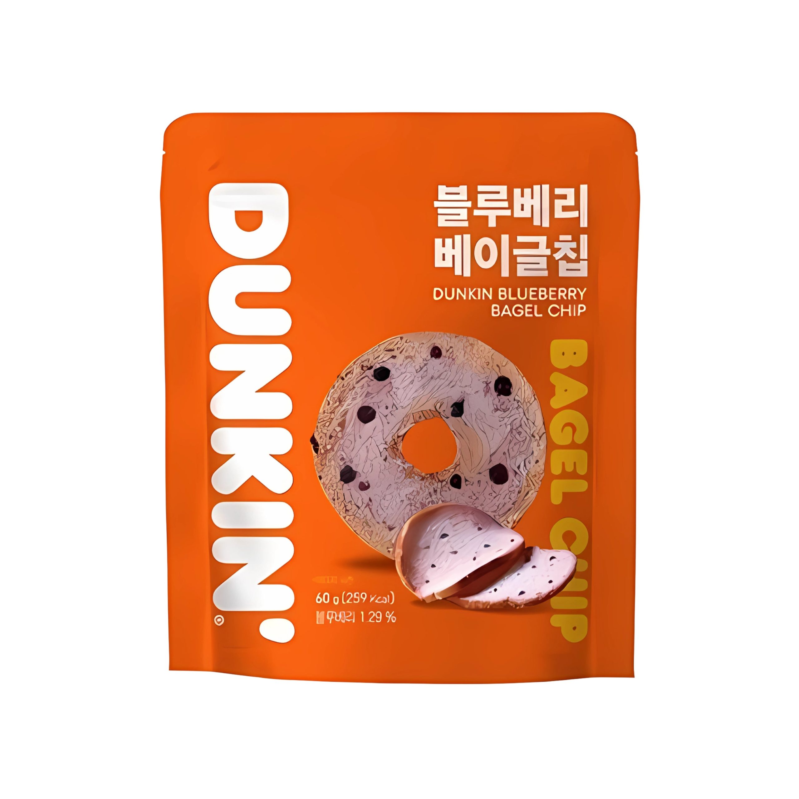 Dunkin' Heidelbeere Bagel Chip (Korea)