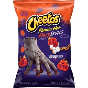 Cheetos Flamin Heiße feurige Schädel