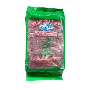Tufoco (Bambusbaum) Feiner Reis Vermicelli Natürliche Magenta Farbe
