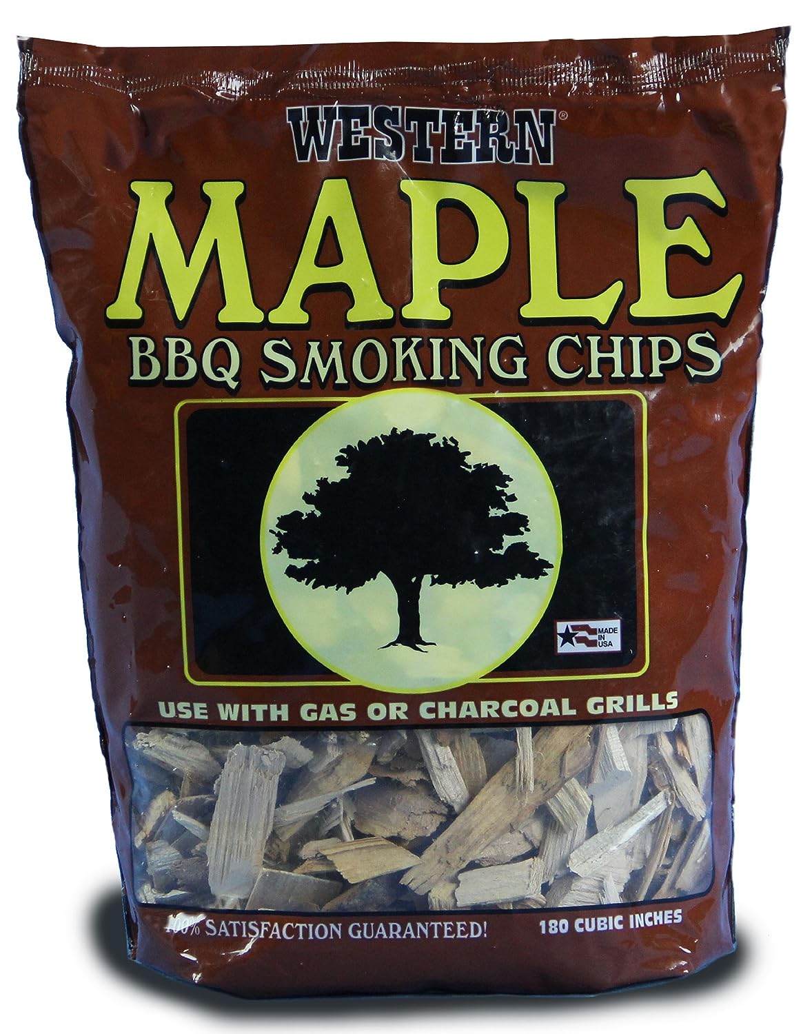 Western Wood Chip Rauchen Maple 2 Lb – Packung mit 6