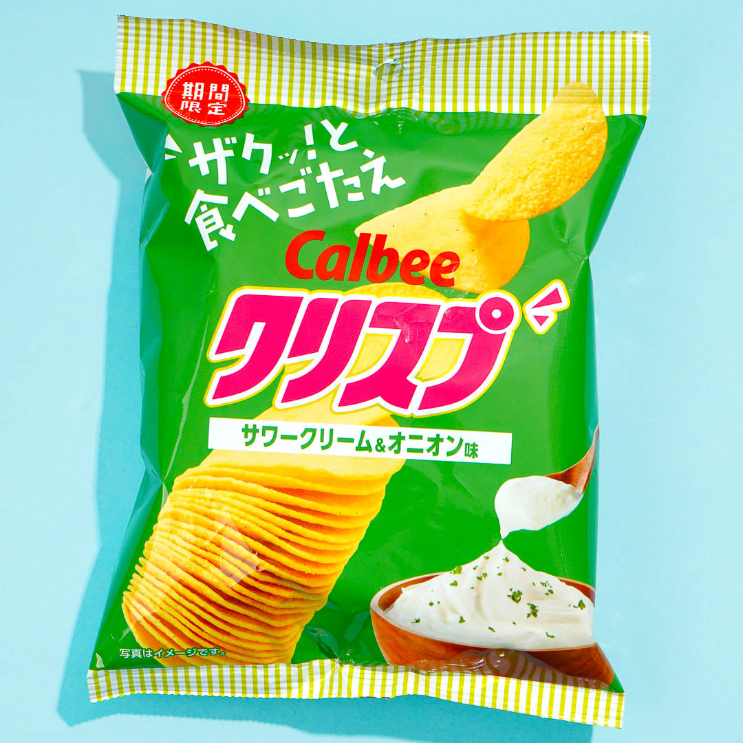Calbee Kartoffelchips – Sauerrahm & Zwiebel