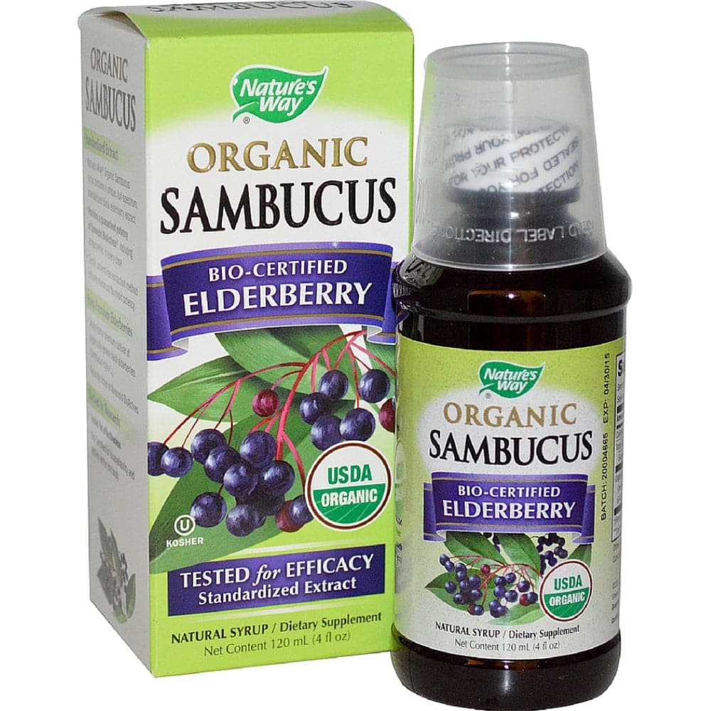 Nature's Way Bio Sambucus Holundersirup – 4floz