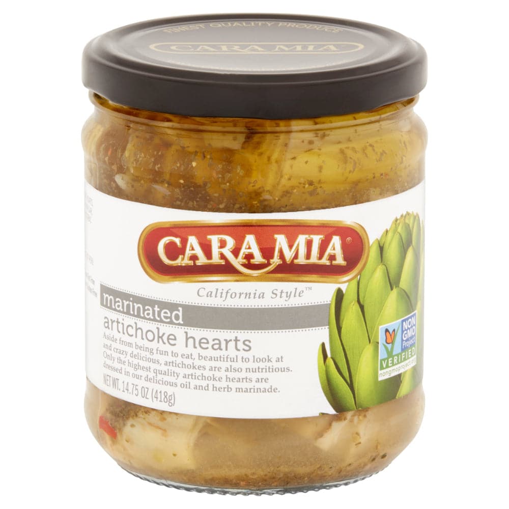 Cara Mia – Marinierte Artischockenherzen im kalifornischen Stil, 14.75 Oz