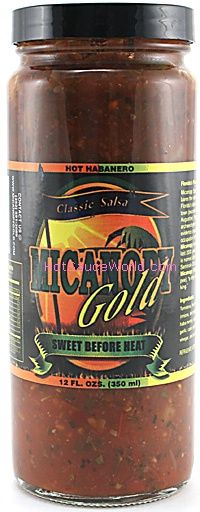 Miconopy Gold Hot Habanero Salsa, 12oz